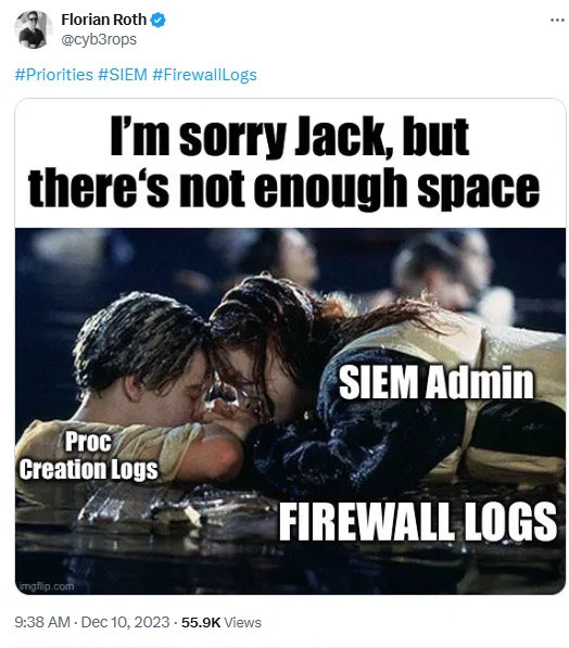 Florian Roth&#x27;s Titanic meme
